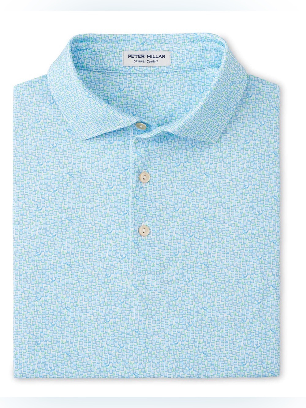 Peter Millar Mezcal Performance Men's Jersey Polo White XL NWT